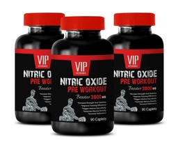 dietary supplement - NITRIC OXIDE BOOSTER 3600 - pre workout vitamins 3B - $48.58