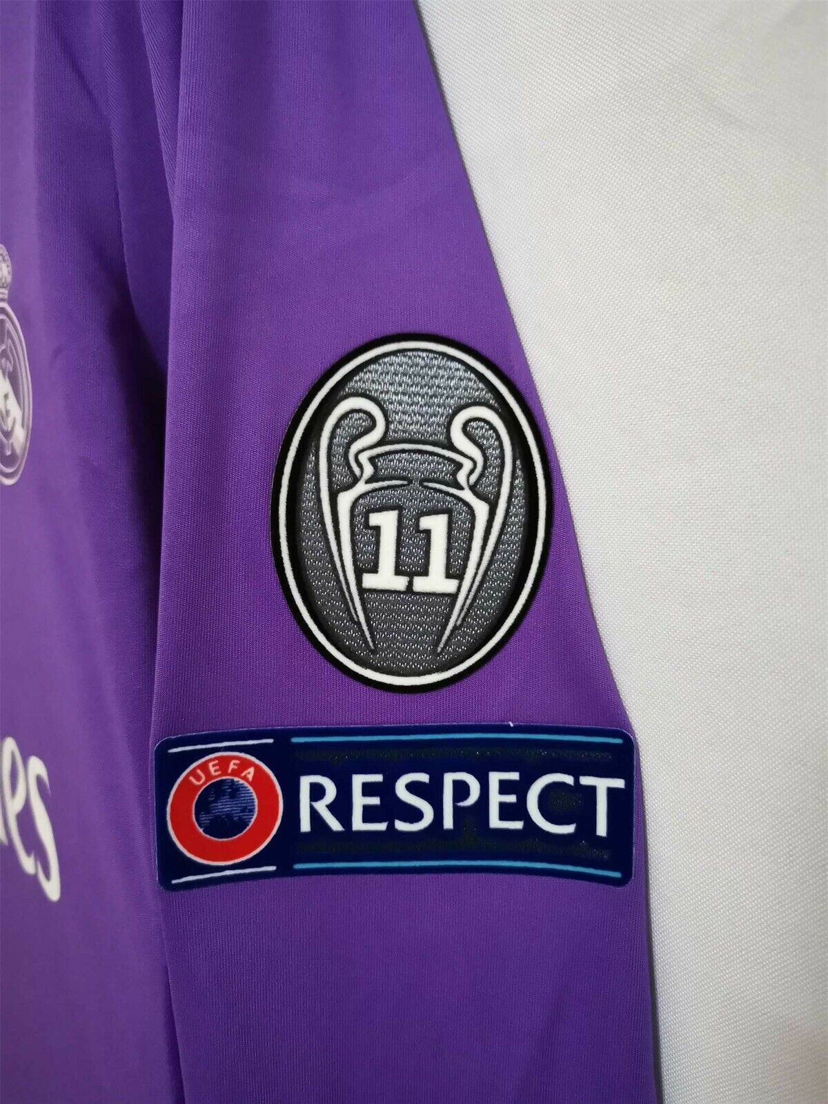 Real Madrid Purple Soccer Jersey 2016- 2017 RONALDO BENZEMA RAMOS MARCELO  Jersey