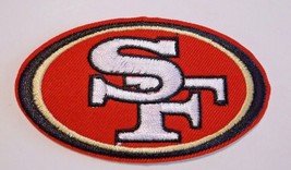 NFL San Francisco 49ers Iron or Sew-On Patch 3 X 1 5/8