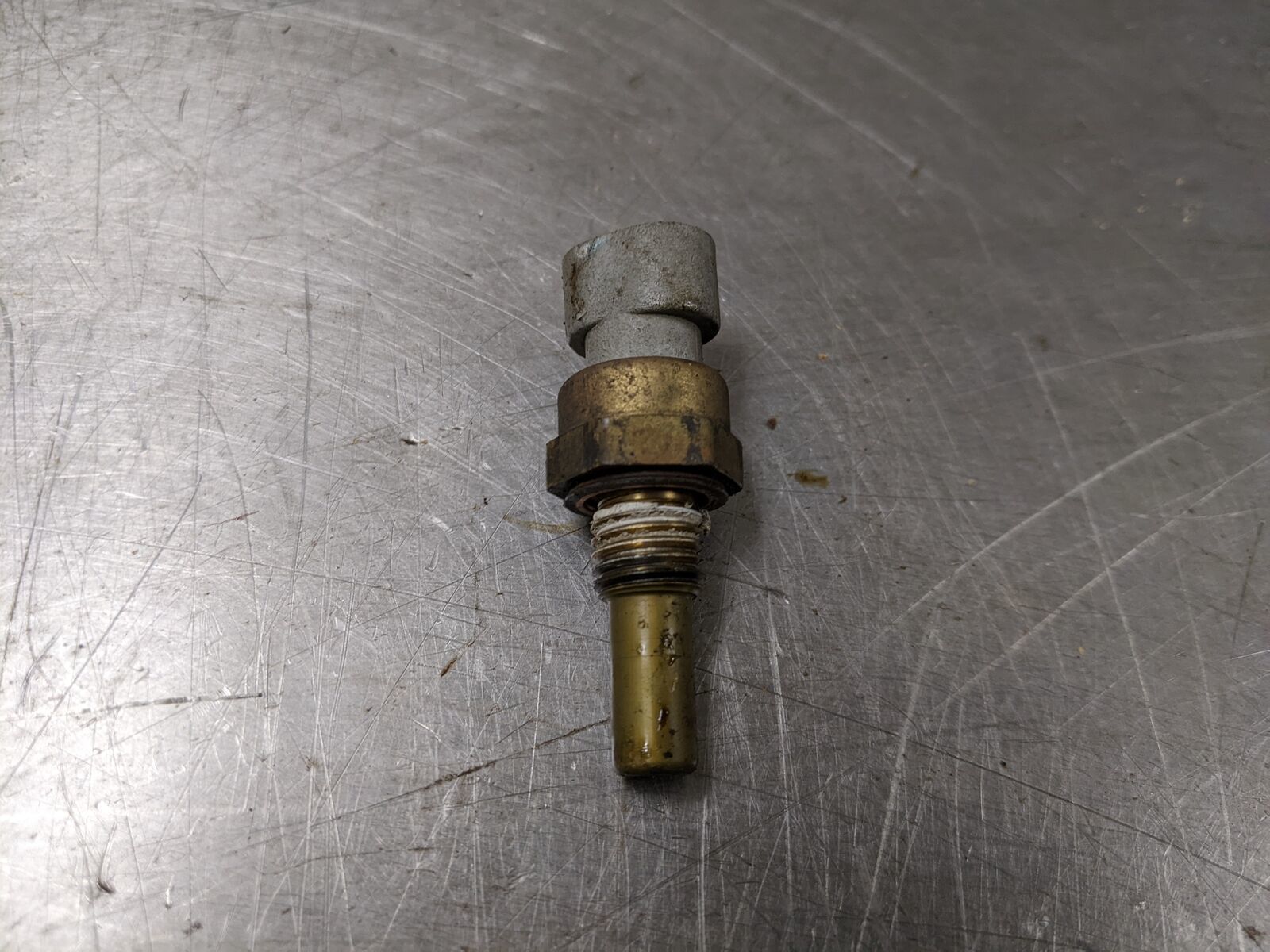 Coolant Temperature Sensor From 2011 Chevrolet Equinox 3.0 Temperature Sensors