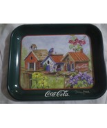Coca-Cola 1997 Jeanne Mack  Birdhouses  Signed by artist on front of tra... - $14.85