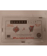 Quadro Clip 4 X 7 Panoramic Frame Easel Included Or Hangs Vertical Or Ho... - $21.99