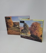 Vintage Country Landscape 2x Jigsaw Puzzle Golden/Whitman Western Publish 1980s - $18.81