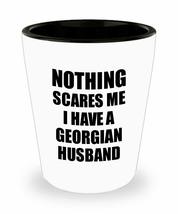 Georgian Husband Shot Glass Funny Valentine Gift For Wife My Spouse Wife... - $12.84
