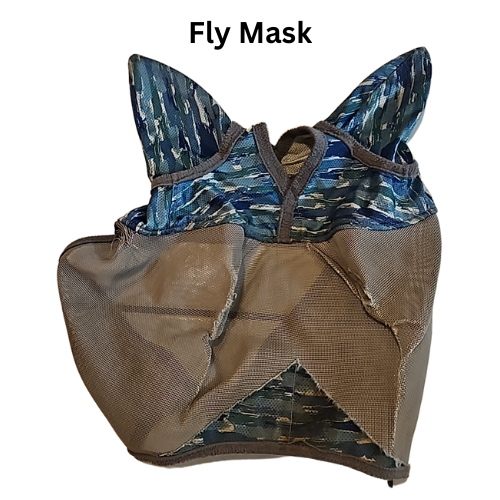 Fly mask blue