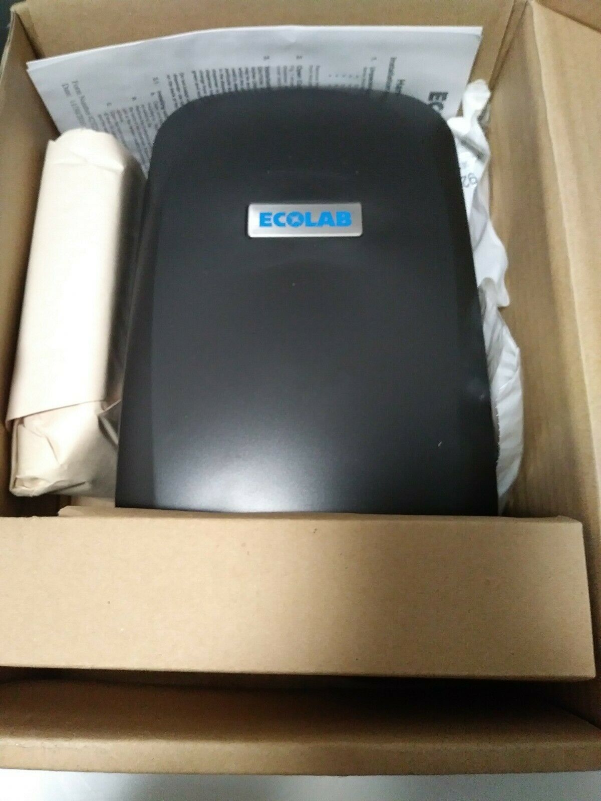 Ecolab Next Generation Touch Free Hand Hygiene Dispenser Black Bathroom Dispensers