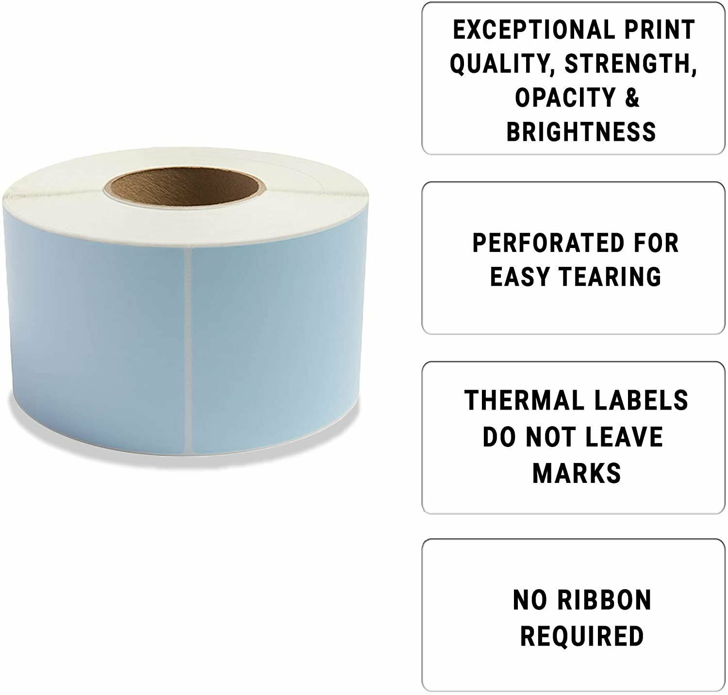 Direct Thermal Shipping Paper Roll Labels Fits Zebra 2844 Eltron
