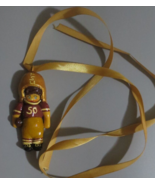 FLORIDA STATE SEMINOLES Salt Dough-style FOOTBALL PLAYER ORNAMENT NECKLA... - $8.42