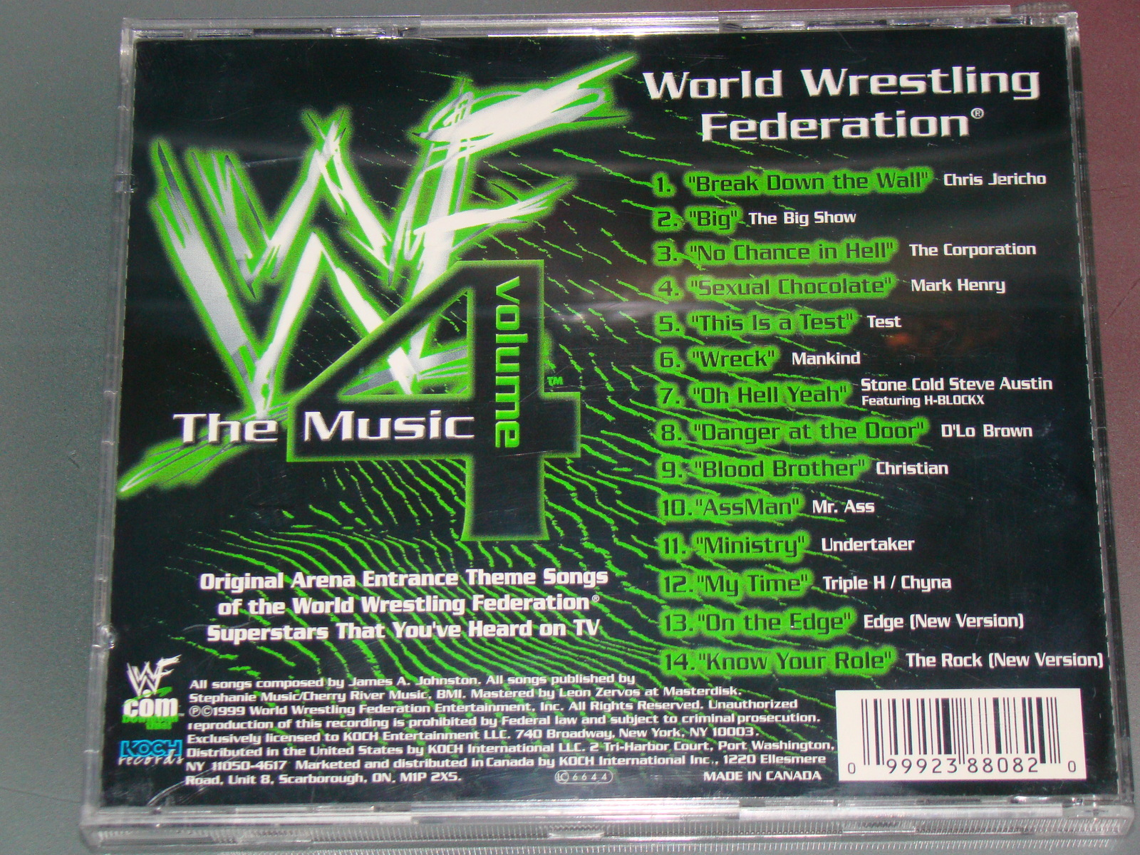 Wwf World Wrestling Federation - The Music and 50 similar items