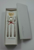 Candlelight by Towle Sterling Silver &quot;I Love You&quot; Serving Set 3pc Custom... - $193.05