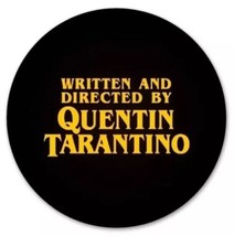 WRITTEN &amp; DIRECTED BY QUENTIN TARANTINO (YELLOW TYPE, BLACK BACKGROUND) ... - $8.00