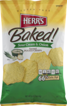 Herr&#39;s Baked Potato Crisps- Sour Cream &amp; Onion (3 Bags) - $30.64