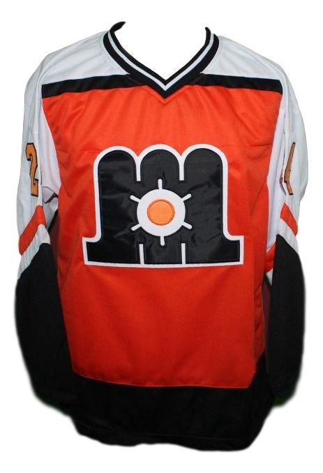 Maine mariners hockey jersey orange   1