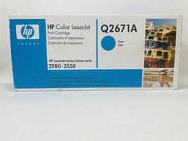 Genuine New Sealed Box Hp 309A (Q2671A) Cyan Toner Cartridge Oem - $5.00