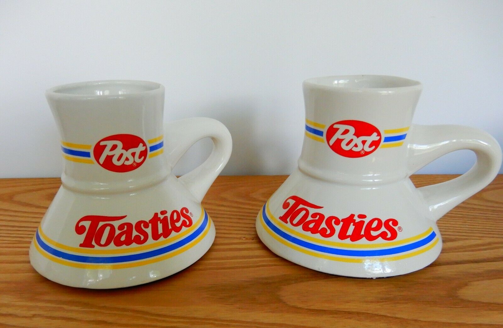 Collectible Post Toasties Wide Bottom No Spill Coffee Cup 