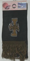 Donegal Bay School Spirit Scarf Idaho Vandals 2 Sided Black Gold 30 Inches - $16.99