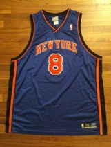 Authentic 2003 Reebok New York Knicks Latrell Sprewell Road Blue Jersey 56 doubl - $309.99