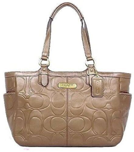 Vintage Coach Large Carryall Sierra Bag Embossed Python 