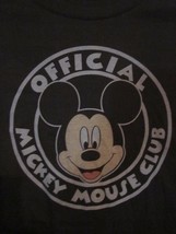 NWT - OFFICIAL MICKEY MOUSE CLUB Size Youth XL Black &amp; Gray Long Sleeves... - $6.99