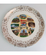 Vintage Missouri The Show Me State Decorative Plate 9.25&quot; With Hanger - $14.54