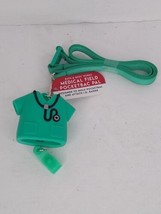 Bath& Body Works Green Scrubs Medical Field id Holder with Lanyard Nurse - $18.80