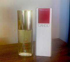 Vintage Avon Candid 1999 Version Cologne Spray 1.7 oz / 50 ml With Red Top - $23.33
