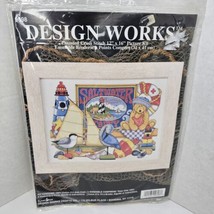 Design Works Salt Water Taffy Counted Cross Stitch Kit #9698 Picture Kit... - $16.44