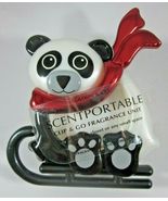 Bath &amp; Body Works Scentportable Visor Clip Car Freshener Panda with Red ... - $18.99