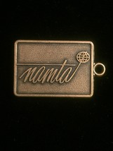 Vintage 70s NAMTA Brass Keychain Tag  image 1