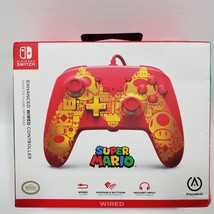 New PowerA Super Mario Enhanced Wired Controller for NIntendo Switch - F... - $16.25