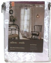1 Count Allen & Roth 0939112 Jacklyn 44 Inch  X 84 Inch Tan Back Tab Panel - $20.99