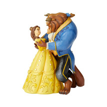 Jim Shore Disney Belle & Beast Dancing Figurine "Moonlight Waltz" 9" High Beauty image 1
