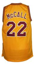 McCall Love and Basketball Movie Jersey New Sewn Yellow Any Size image 2