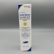1 Vanicream Sunscreen Sport Broad Spectrum SPF 35 3 oz Exp 4/24+ - $33.17