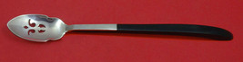 Contrast By Lunt Sterling Silver Olive Spoon Pierced Long 7 5/8" Custom - $147.51