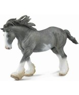 CollectA Horse world Clydesdale Stallion 88620 Black Blue Sabino Roan - $9.40