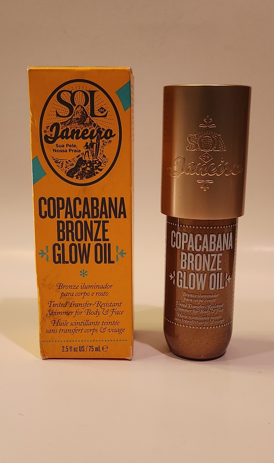 Sol De Janeiro Copacabana Bronze Glow Oil, 2.5fl. oz. Sunless Tanning