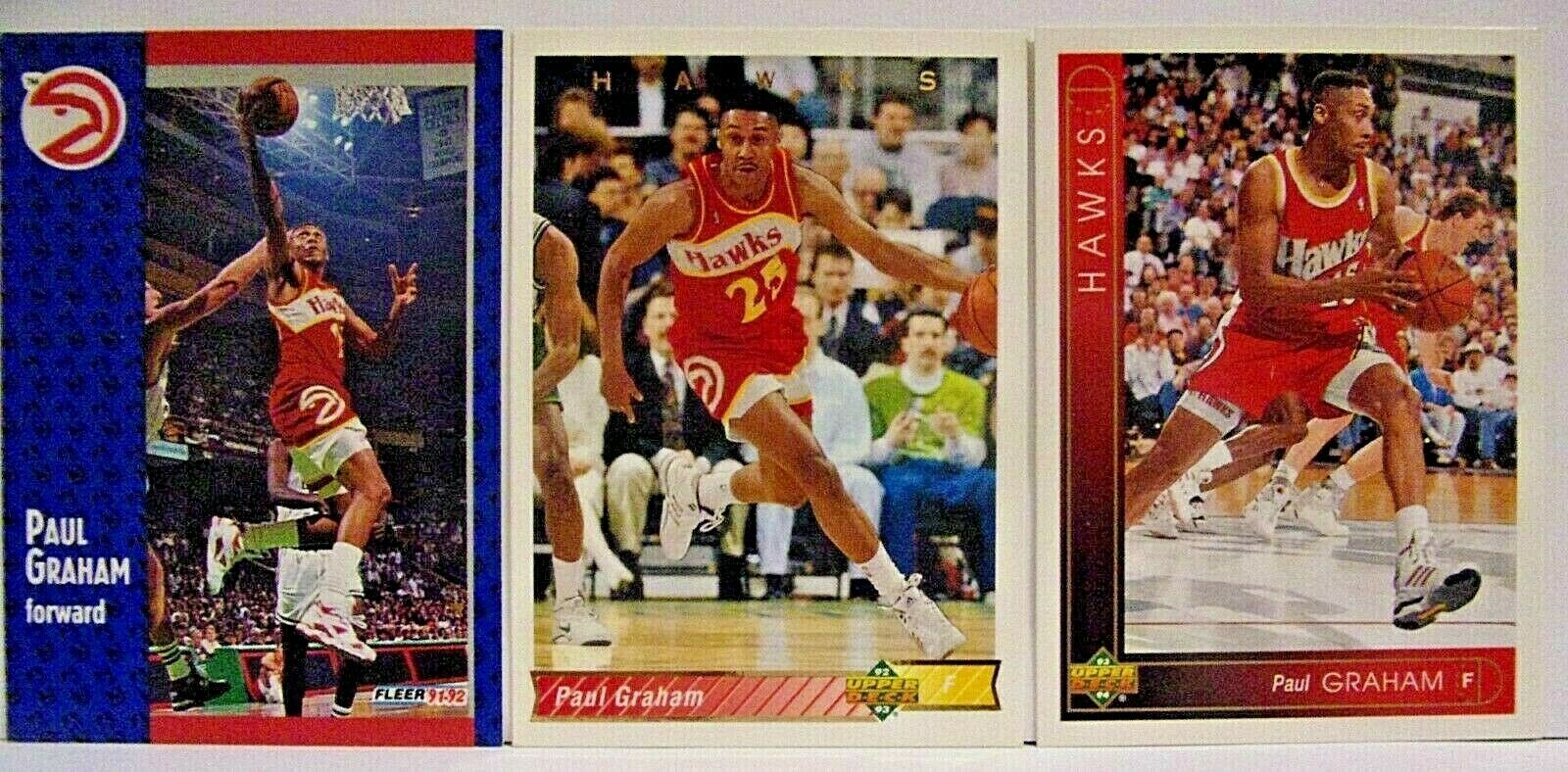 Paul Graham-Basketball Trading Card-3 Cards - Trading Card Singles