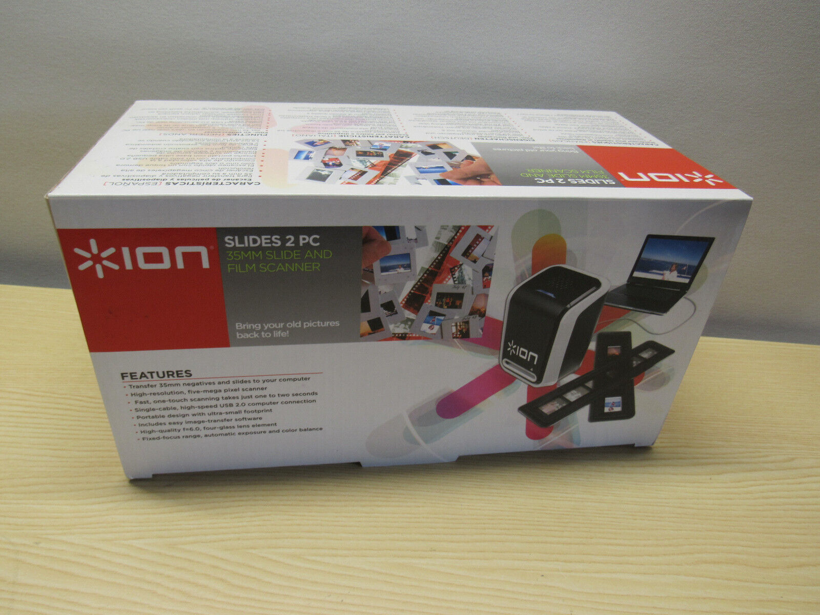 ION Slides 2 PC 35mm Slide and Film Scanner Scanners