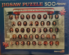 The Presidents Of The United States Jigsaw Puzzle 500 Pieces 19”x13” - $21.49
