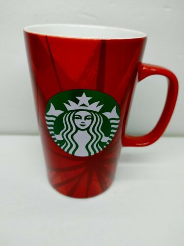Starbucks Christmas Tree 16 Oz Tall Coffee Mug Collectible 