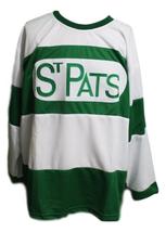 Any Name Number Toronto St Patricks Retro Hockey Jersey New White Any Size image 4