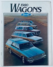 1980 Chevrolet Wagons Dealer Showroom Sales Brochure Guide Catalog - $9.45