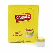 Carmex Classic Lip Care Quality Moisturizing Lip Balm Original Flavor, 0.25 oz 6 - $11.74
