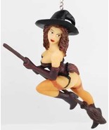 Hanging Flying Witch Sexy Figurine Collectable New - $45.95
