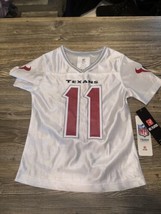Houston Texans NFL Team Apparel Girls Jersey Mills 11 Size XS. V Neck NW... - $24.99