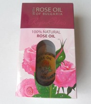 100% Pure Natura Bulgarian Rose OIL Wooden Muskal Gift Otto Rosa Damascena 1.2ml - $34.55