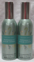 Bath &amp; Body Works Concentrated Room Spray Lot Set of 2 PEPPERMINT SUGAR ... - $28.01