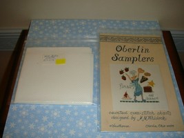 Oberlin Samplers Pattern The Joyous Chef Dessert First Plus Fabric - $14.99