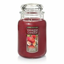 Yankee Candle Autumn Bouquet Large Jar Candle Housewarmer Cinnamon Flora... - $29.99